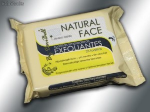 toallitas exfoliantes para la piel